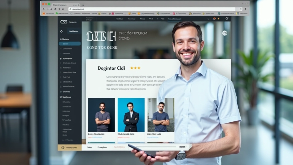 Screenshot showing real website layout with navigation bar using flexbox and product grid below using CSS Grid with responsive columns